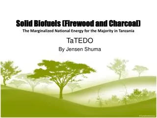 TaTEDO By Jensen Shuma