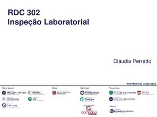 rdc 302 inspe o laboratorial