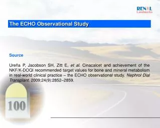 The ECHO Observational Study