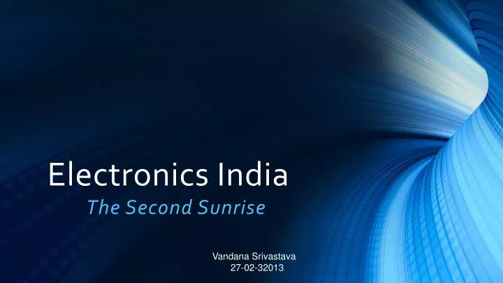 electronics india