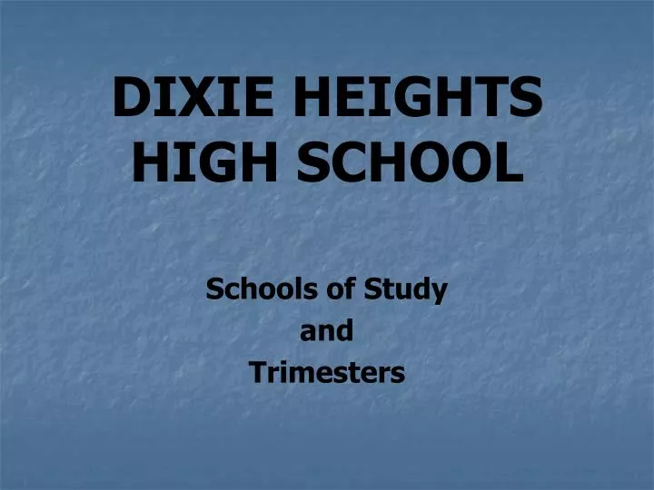 dixie heights high school