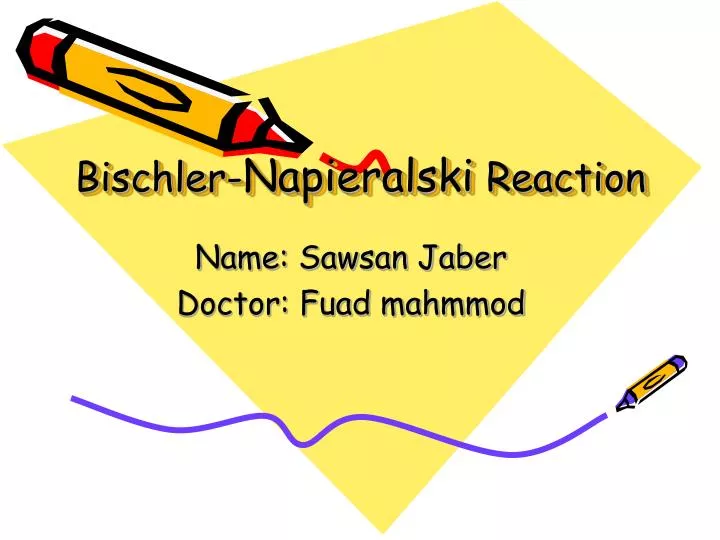 bischler napieralski reaction