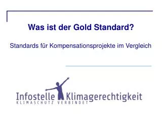 was ist der gold standard