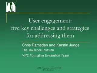 User engagement: five key challenges and strategies for addressing them