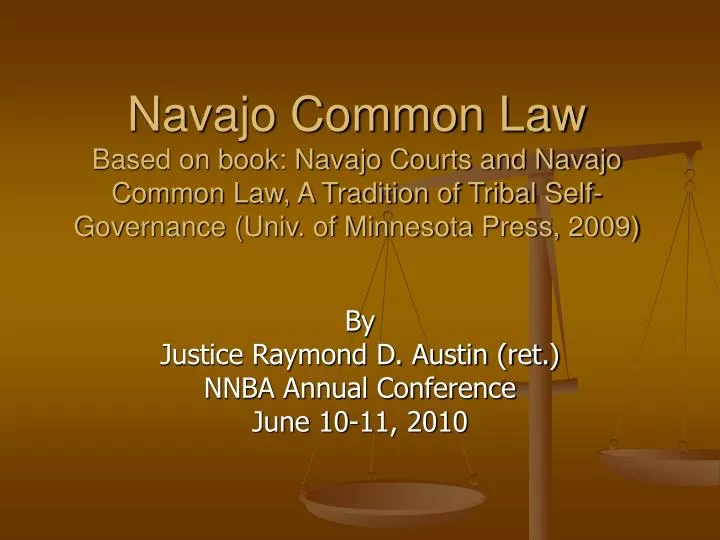 by justice raymond d austin ret nnba annual conference june 10 11 2010