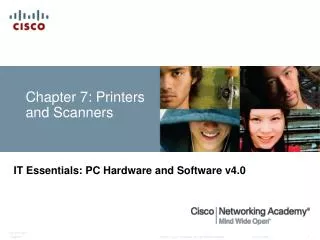 Chapter 7: Printers and Scanners