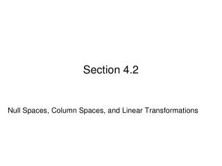 Section 4.2