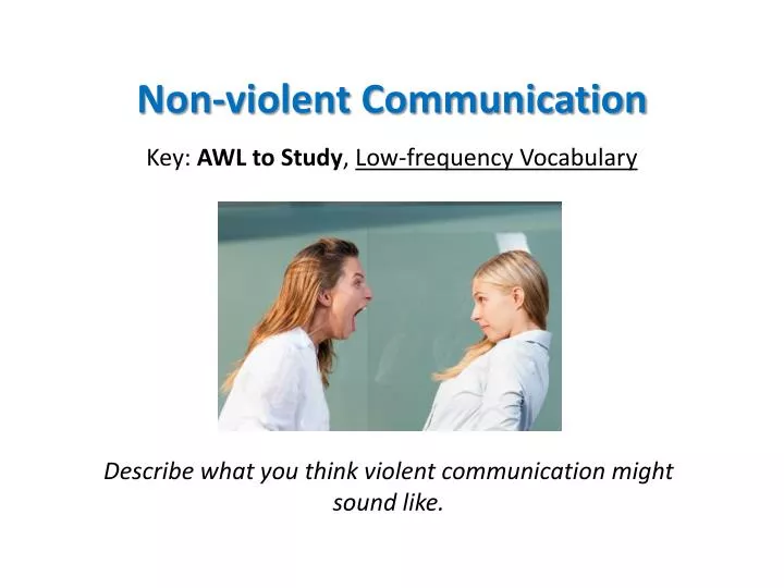 non violent communication