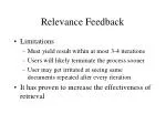 Designing an Effective Relevance Feedback System with Genetic Algorithms - slide 1