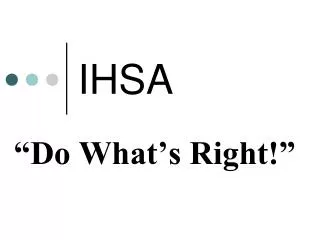 IHSA