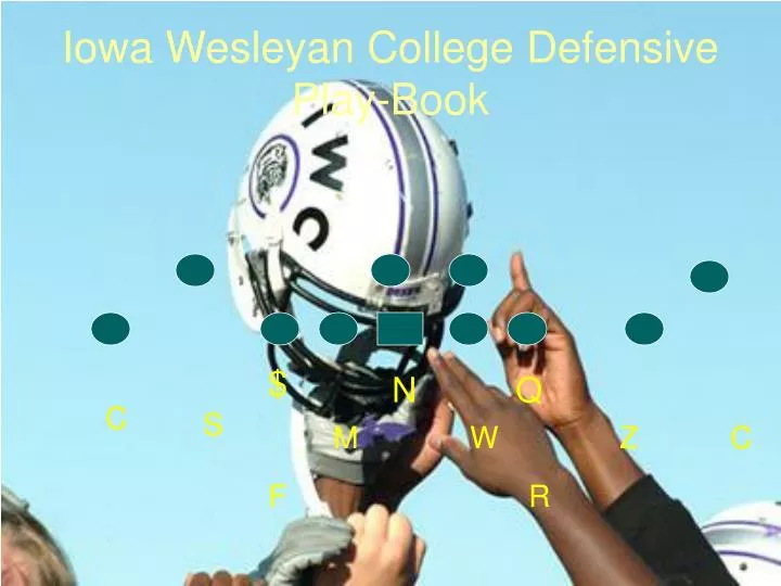 iowa wesleyan college defensive play book