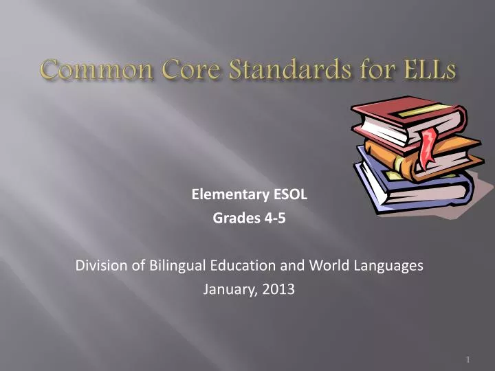 common core standards for ells