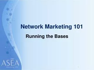 Network Marketing 101