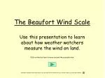 The Beaufort Wind Scale - slide 1
