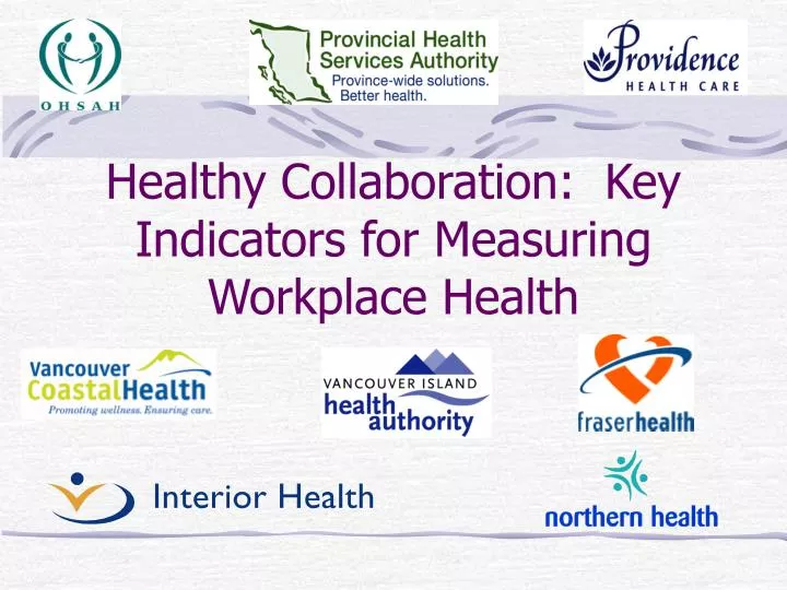 healthy collaboration key indicators for measuring workplace health