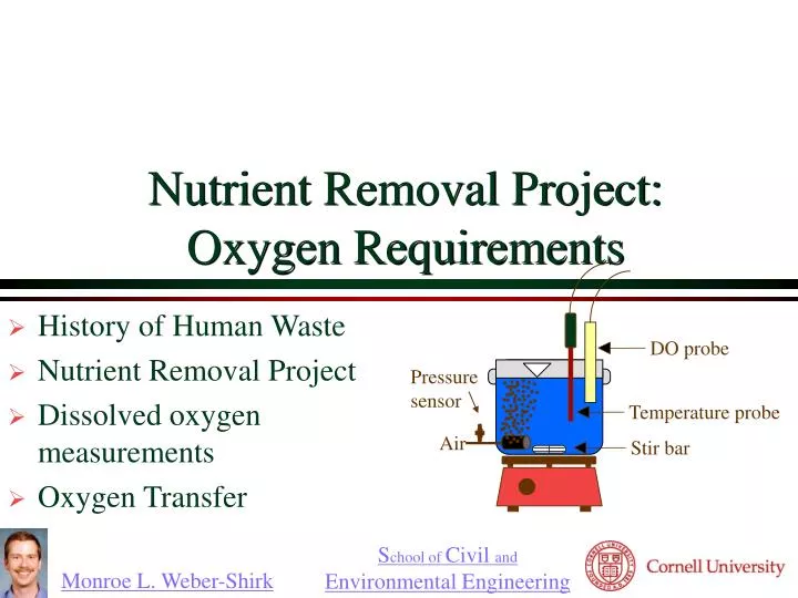 nutrient removal project oxygen requirements