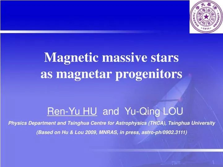 magnetic massive stars as magnetar progenitors