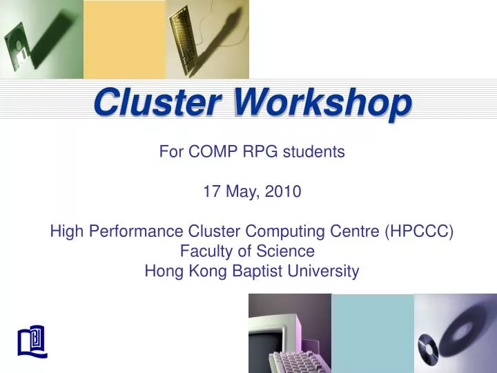 cluster workshop