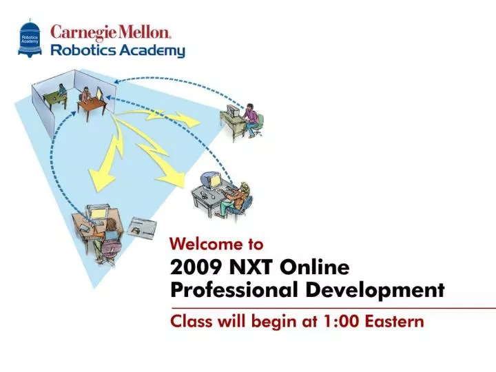 nxt g online professional development classes will begin at 3 30pm edt