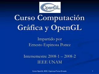 curso computaci n gr fica y opengl