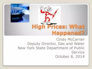 High Prices: What Happened?