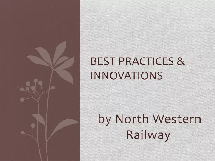 best practices innovations