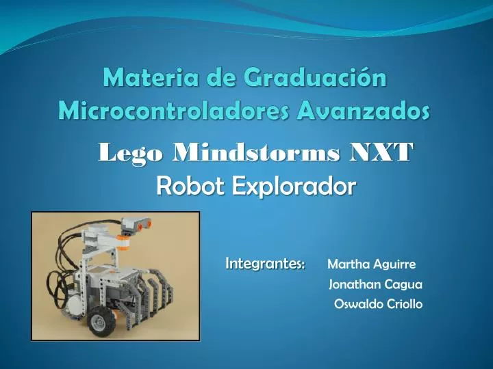 materia de graduaci n microcontroladores avanzados