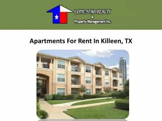 Killeen Apartments For Rent