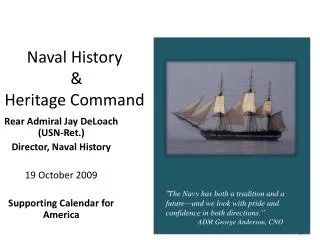 Naval History &amp; Heritage Command