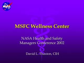 MSFC Wellness Center