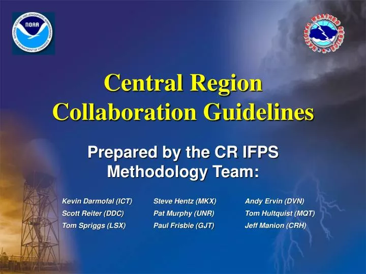 central region collaboration guidelines