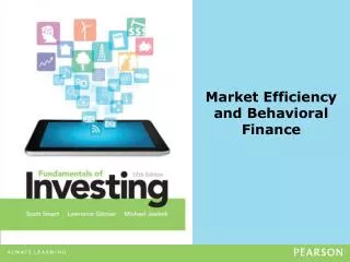 Market Efficiency and Behavioral Finance