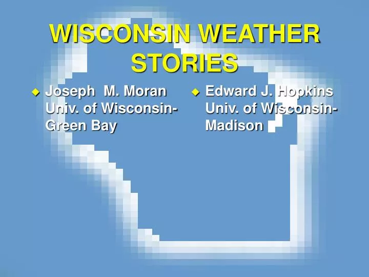 wisconsin weather stories