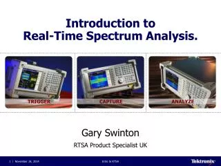 Introduction to Real-Time Spectrum Analysis.