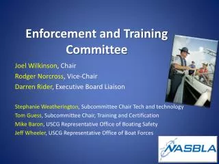 Enforcement and Training Committee