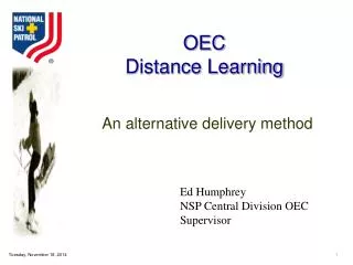 OEC Distance Learning