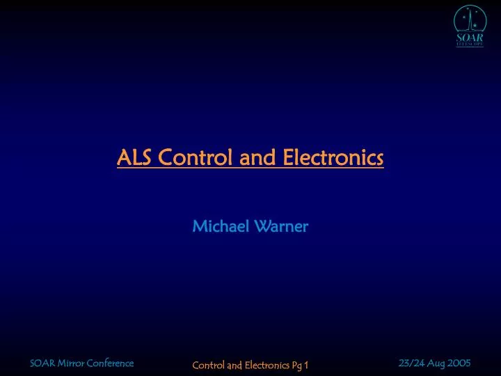 als control and electronics