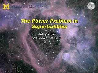 The Power Problem in Superbubbles