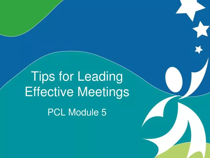 tips for leading effective meetings