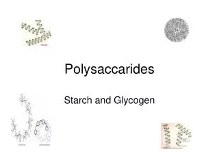 Polysaccarides