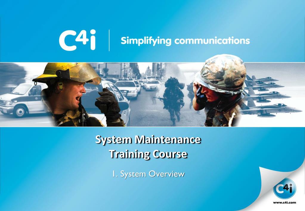 Maintenance Course PPT - System Maintenance Training Course PowerPoint Presentation, free ...