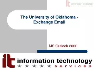The University of Oklahoma - Exchange Email