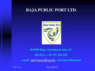 baja public port ltd