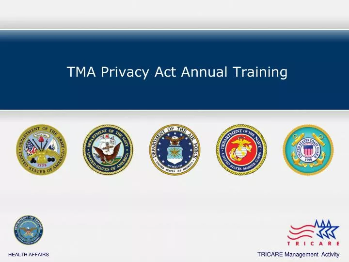 tma privacy act annual training