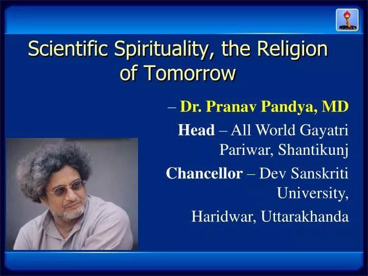 scientific spirituality the religion of tomorrow