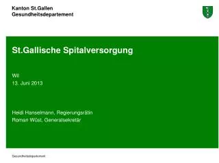 st gallische spitalversorgung