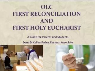 OLC First Reconciliation and First Holy Eucharist
