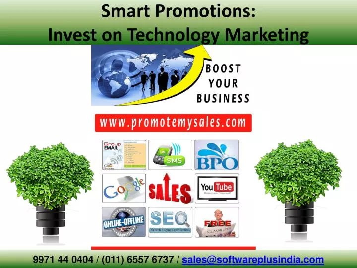 smart promotions invest on technology marketing