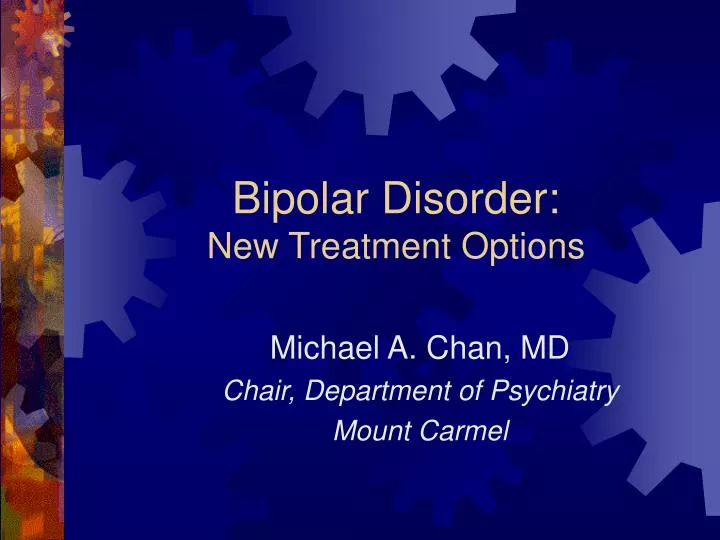 bipolar disorder new treatment options