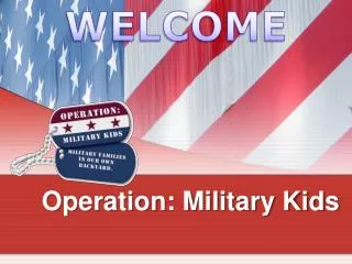 Operation: Military Kids